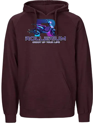 Das offizielle Rollerium Logo - Das offizielle Rollerium Logo - Fairtrade Hoodie