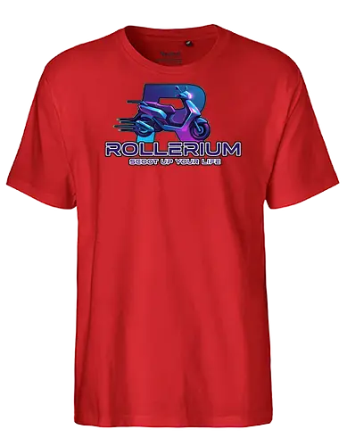 Das offizielle Rollerium Logo - Das offizielle Rollerium Logo - Fairtrade T-Shirt