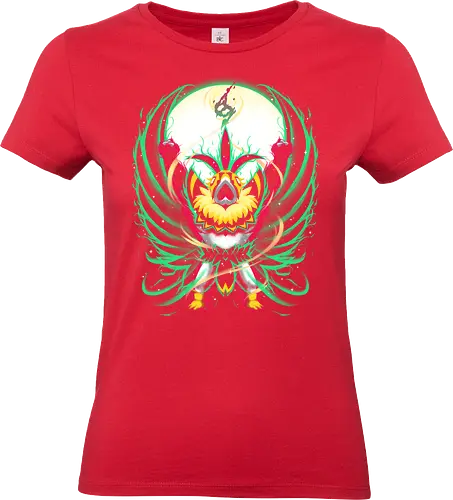 Silhouette of hawlucha - day of the dead, dia de los muertos, fiesta, ghost, halloween, mexican, mexico, skull, spooky cute, spooky humor, spooky season, wrestling, pokemonhawlucha, megahawlucha, hawluchamega, hawluchamegaevolution, megaevolutionhawlucha, pokemonlegendsza, teamhalucha, wrestlingpokemon, flyingfightingpower, Pocket - Standard T-Shirt (Frauen)