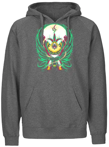 Silhouette of hawlucha - day of the dead, dia de los muertos, fiesta, ghost, halloween, mexican, mexico, skull, spooky cute, spooky humor, spooky season, wrestling, pokemonhawlucha, megahawlucha, hawluchamega, hawluchamegaevolution, megaevolutionhawlucha, pokemonlegendsza, teamhalucha, wrestlingpokemon, flyingfightingpower, Pocket - Fairtrade Hoodie
