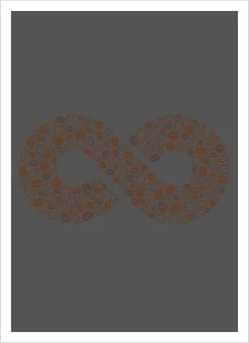 Coffee Beans Infinity Symbol