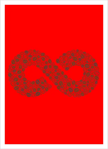 Coffee Beans Infinity Symbol