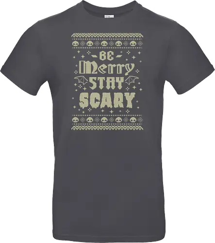 Be Merry Stay Scary Ugly Sweater