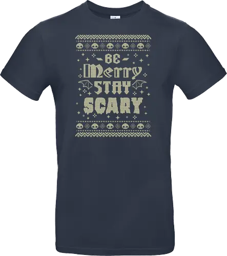 Be Merry Stay Scary Ugly Sweater
