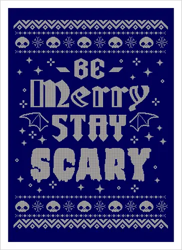 Be Merry Stay Scary Ugly Sweater