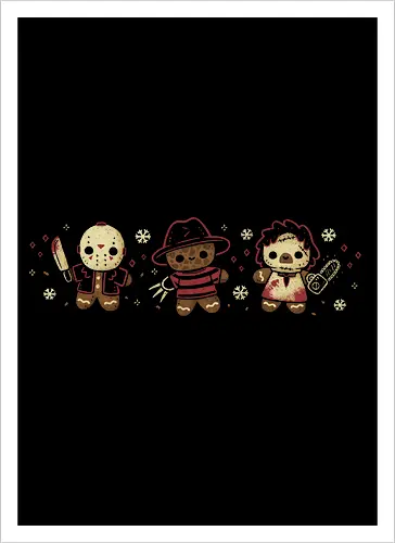 Cute Gingerbread Killers