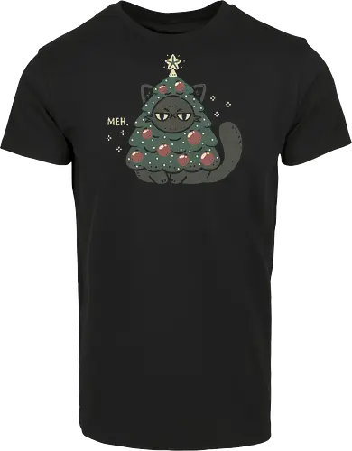 Funny Cat with Christmas Tree Costume