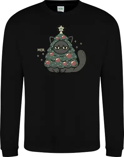 Funny Cat with Christmas Tree Costume