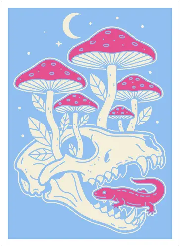 Mushroom Skull Growth