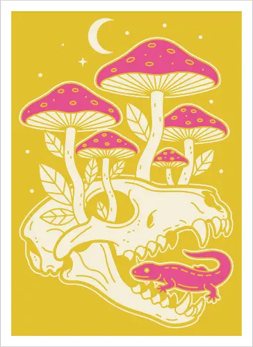 Mushroom Skull Growth