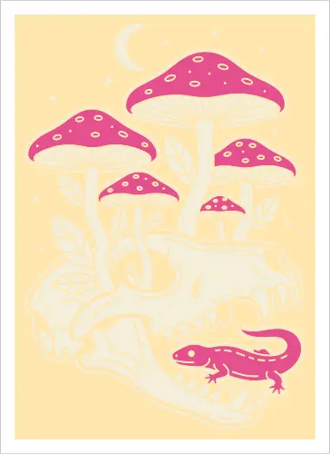 Mushroom Skull Growth