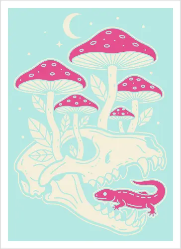 Mushroom Skull Growth