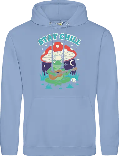 Stay Chill Frog Troubadour