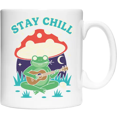 Stay Chill Frog Troubadour