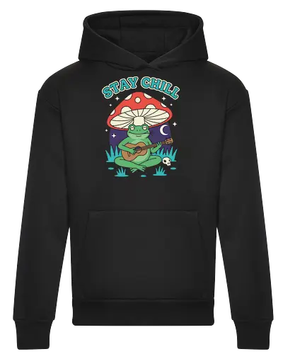 Stay Chill Frog Troubadour