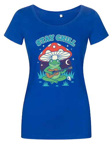 Stay Chill Frog Troubadour