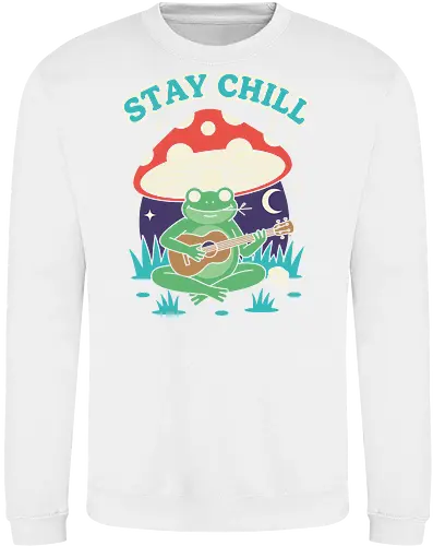Stay Chill Frog Troubadour