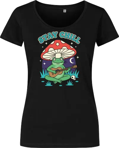 Stay Chill Frog Troubadour