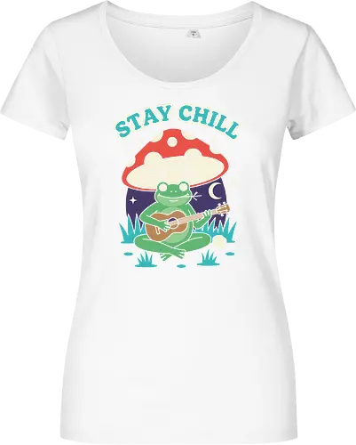 Stay Chill Frog Troubadour