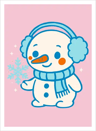 Kawaii Snow Pal