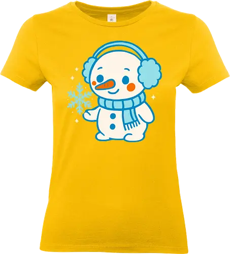 Kawaii Snow Pal - Standard T-Shirt (Frauen)
