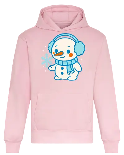 Kawaii Snow Pal - Heavyweight Hoodie