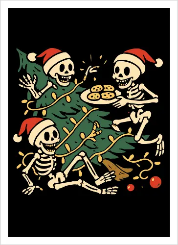 Skeleton Cookie Christmas Chaos