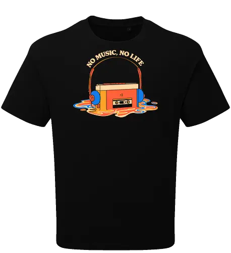 No Music No Life Retro Cassette