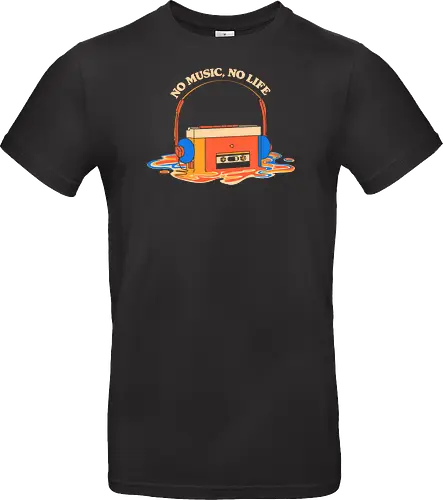 No Music No Life Retro Cassette