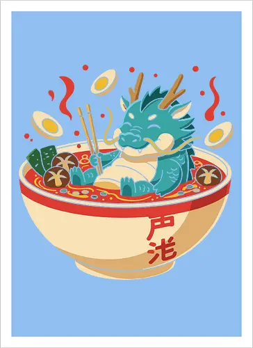 Cozy Dragon Ramen Bath