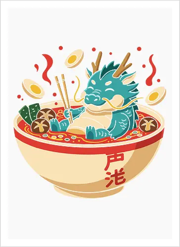Cozy Dragon Ramen Bath