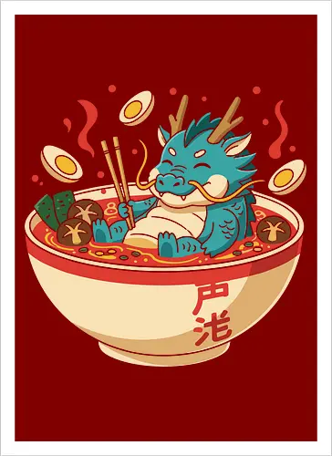 Cozy Dragon Ramen Bath