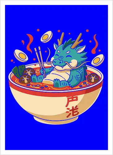 Cozy Dragon Ramen Bath