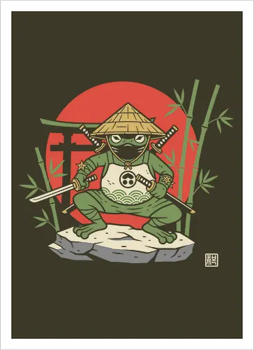  Ronin Frog Warrior