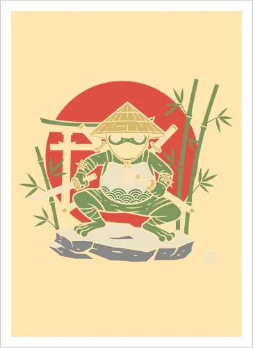  Ronin Frog Warrior