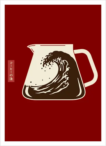  The Great Wave Off Coffee