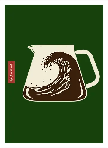  The Great Wave Off Coffee