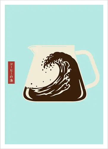  The Great Wave Off Coffee