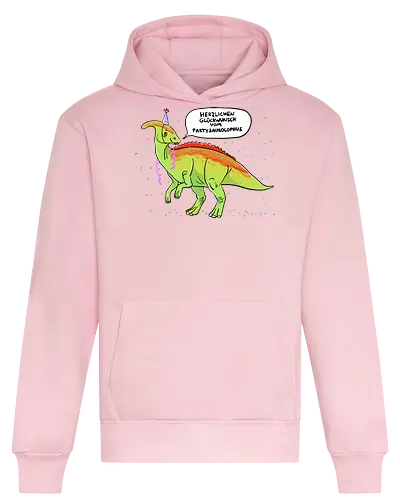 Partysaurolphus mit Sprechblase - Comic, Dino, Parasaurolophus, Party - Heavyweight Hoodie