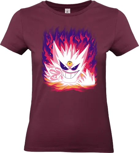 Shiny mega Ghost - Shiny, Mega, Ghost, Pocket - Standard T-Shirt (Frauen)