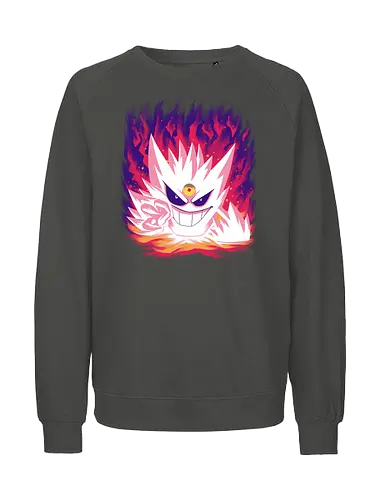 Shiny mega Ghost - Shiny, Mega, Ghost, Pocket - Fairtrade Sweatshirt