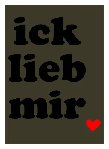 ick lieb mir