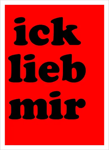 ick lieb mir