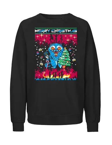 KPop Christmas - Kpop demon hunters, Derpy Tiger, Sussie, huntrix, saja boys, ugly Christmas, Christmas - Fairtrade Sweatshirt