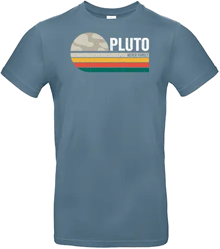 Pluto vintage - retro, vintage, planets, galaxy, stars, astronauts - Standard T-Shirt