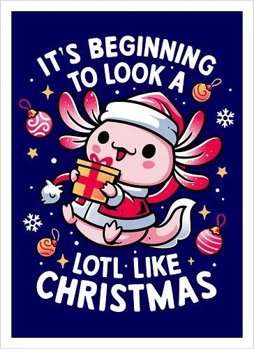 Axolotl Sweet Christmas