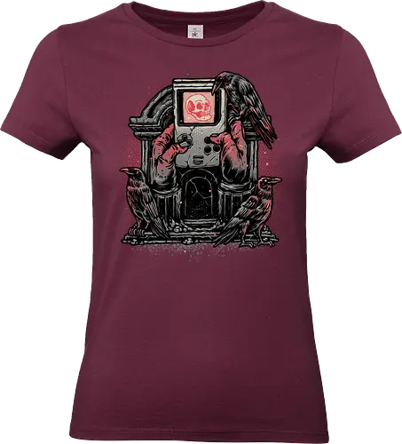 Here Lies the Gamer - Gamer, gaming, video games, nostalgia, nostalgic, retro, classic - Standard T-Shirt (Frauen)