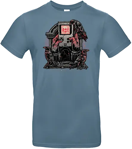 Here Lies the Gamer - Gamer, gaming, video games, nostalgia, nostalgic, retro, classic - Standard T-Shirt