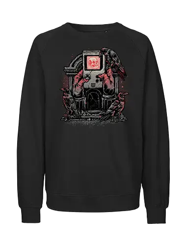 Here Lies the Gamer - Gamer, gaming, video games, nostalgia, nostalgic, retro, classic - Fairtrade Sweatshirt