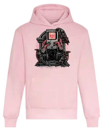 Here Lies the Gamer - Gamer, gaming, video games, nostalgia, nostalgic, retro, classic - Heavyweight Hoodie